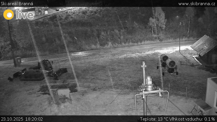 Ski areál Branná - Ski areál Branná - 23.10.2025 v 18:20 Ski areál Branná - Ski areál Branná - 23.10.2025 v 18:20