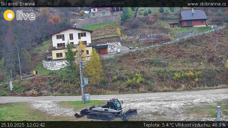 Ski areál Branná - Ski areál Branná - 25.10.2025 v 12:02 Ski areál Branná - Ski areál Branná - 25.10.2025 v 12:02