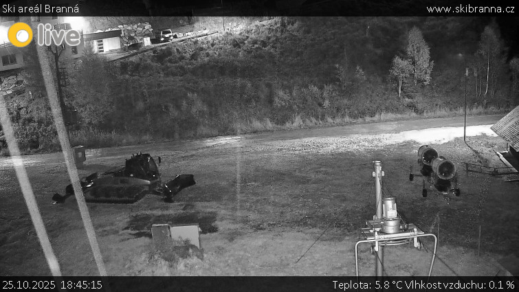 Ski areál Branná - Ski areál Branná - 25.10.2025 v 18:45 Ski areál Branná - Ski areál Branná - 25.10.2025 v 18:45