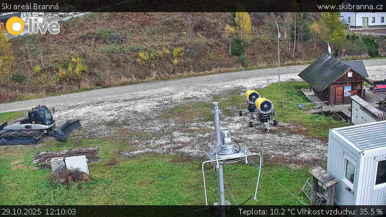 Ski areál Branná - Ski areál Branná - 29.10.2025 v 12:10 Ski areál Branná - Ski areál Branná - 29.10.2025 v 12:10