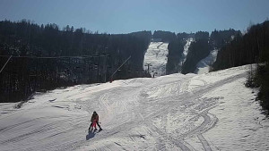 Ski areál SEVERKA v Dolní Lomné - Sjezdovka SEVERKA - 28.2.2023 v 11:00