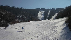 Ski areál SEVERKA v Dolní Lomné - Sjezdovka SEVERKA - 28.2.2023 v 13:00