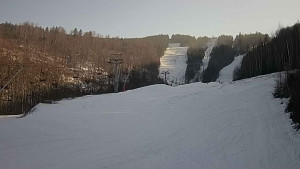 Ski areál SEVERKA v Dolní Lomné - Sjezdovka SEVERKA - 1.3.2023 v 15:00