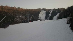 Ski areál SEVERKA v Dolní Lomné - Sjezdovka SEVERKA - 1.3.2023 v 16:00