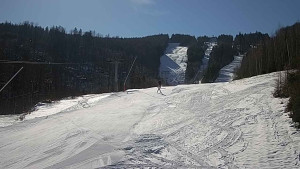 Ski areál SEVERKA v Dolní Lomné - Sjezdovka SEVERKA - 2.3.2023 v 10:00