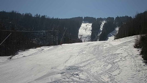 Ski areál SEVERKA v Dolní Lomné - Sjezdovka SEVERKA - 2.3.2023 v 11:00