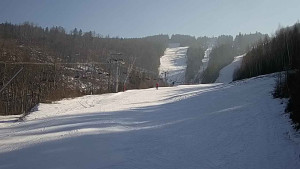 Ski areál SEVERKA v Dolní Lomné - Sjezdovka SEVERKA - 2.3.2023 v 14:00