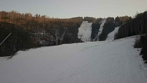 Ski areál SEVERKA v Dolní Lomné - Sjezdovka SEVERKA - 2.3.2023 v 16:00