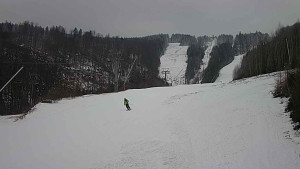 Ski areál SEVERKA v Dolní Lomné - Sjezdovka SEVERKA - 4.3.2023 v 15:00