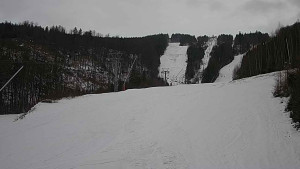 Ski areál SEVERKA v Dolní Lomné - Sjezdovka SEVERKA - 5.3.2023 v 14:00