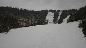 Ski areál SEVERKA v Dolní Lomné - Sjezdovka SEVERKA - 6.3.2023 v 13:00
