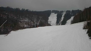 Ski areál SEVERKA v Dolní Lomné - Sjezdovka SEVERKA - 7.3.2023 v 10:00