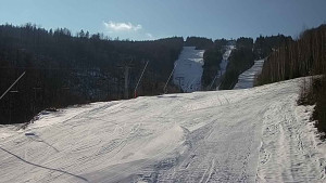 Ski areál SEVERKA v Dolní Lomné - Sjezdovka SEVERKA - 8.3.2023 v 09:00