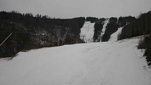 Ski areál SEVERKA v Dolní Lomné - Sjezdovka SEVERKA - 8.3.2023 v 15:00