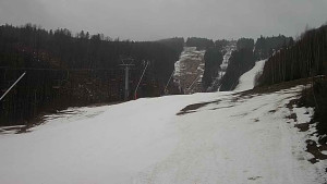 Ski areál SEVERKA v Dolní Lomné - Sjezdovka SEVERKA - 9.3.2023 v 11:00