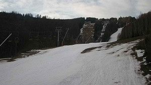 Ski areál SEVERKA v Dolní Lomné - Sjezdovka SEVERKA - 10.3.2023 v 07:00