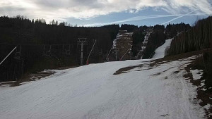 Ski areál SEVERKA v Dolní Lomné - Sjezdovka SEVERKA - 10.3.2023 v 08:00