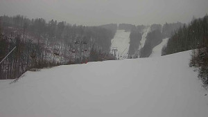 Ski areál SEVERKA v Dolní Lomné - Sjezdovka SEVERKA - 11.3.2023 v 17:00