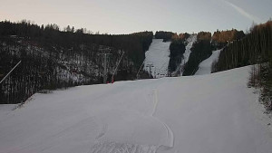 Ski areál SEVERKA v Dolní Lomné - Sjezdovka SEVERKA - 12.3.2023 v 07:00