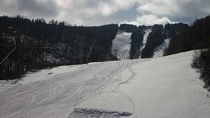 Ski areál SEVERKA v Dolní Lomné - Sjezdovka SEVERKA - 12.3.2023 v 11:00