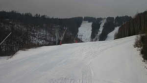 Ski areál SEVERKA v Dolní Lomné - Sjezdovka SEVERKA - 13.3.2023 v 08:00