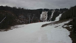 Ski areál SEVERKA v Dolní Lomné - Sjezdovka SEVERKA - 13.3.2023 v 17:00