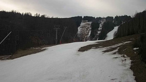 Ski areál SEVERKA v Dolní Lomné - Sjezdovka SEVERKA - 14.3.2023 v 09:00