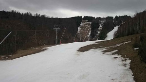 Ski areál SEVERKA v Dolní Lomné - Sjezdovka SEVERKA - 14.3.2023 v 12:00