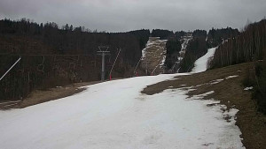 Ski areál SEVERKA v Dolní Lomné - Sjezdovka SEVERKA - 14.3.2023 v 14:00