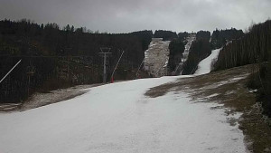 Ski areál SEVERKA v Dolní Lomné - Sjezdovka SEVERKA - 15.3.2023 v 06:00