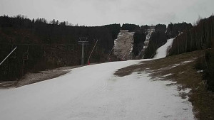 Ski areál SEVERKA v Dolní Lomné - Sjezdovka SEVERKA - 15.3.2023 v 09:00