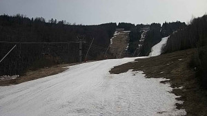 Ski areál SEVERKA v Dolní Lomné - Sjezdovka SEVERKA - 17.3.2023 v 13:00