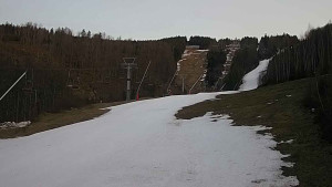 Ski areál SEVERKA v Dolní Lomné - Sjezdovka SEVERKA - 17.3.2023 v 18:00