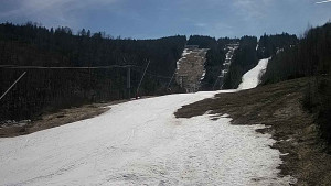 Ski areál SEVERKA v Dolní Lomné - Sjezdovka SEVERKA - 18.3.2023 v 12:00