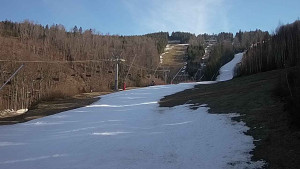Ski areál SEVERKA v Dolní Lomné - Sjezdovka SEVERKA - 18.3.2023 v 15:00