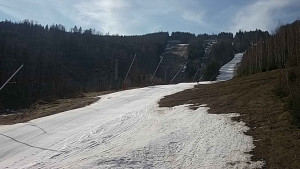 Ski areál SEVERKA v Dolní Lomné - Sjezdovka SEVERKA - 19.3.2023 v 09:00