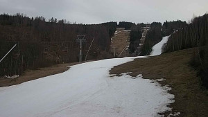 Ski areál SEVERKA v Dolní Lomné - Sjezdovka SEVERKA - 19.3.2023 v 17:00