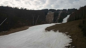 Ski areál SEVERKA v Dolní Lomné - Sjezdovka SEVERKA - 20.3.2023 v 08:00