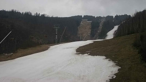 Ski areál SEVERKA v Dolní Lomné - Sjezdovka SEVERKA - 21.3.2023 v 06:00
