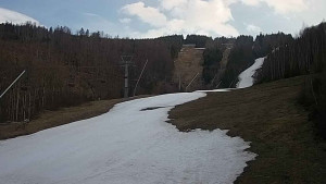 Ski areál SEVERKA v Dolní Lomné - Sjezdovka SEVERKA - 22.3.2023 v 16:00