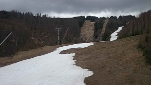 Ski areál SEVERKA v Dolní Lomné - Sjezdovka SEVERKA - 25.3.2023 v 13:00