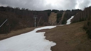 Ski areál SEVERKA v Dolní Lomné - Sjezdovka SEVERKA - 25.3.2023 v 14:00