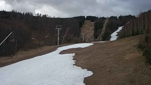 Ski areál SEVERKA v Dolní Lomné - Sjezdovka SEVERKA - 25.3.2023 v 17:00