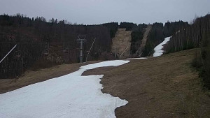 Ski areál SEVERKA v Dolní Lomné - Sjezdovka SEVERKA - 26.3.2023 v 19:00