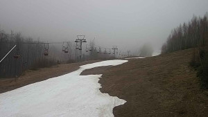 Ski areál SEVERKA v Dolní Lomné - Sjezdovka SEVERKA - 27.3.2023 v 09:00
