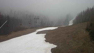 Ski areál SEVERKA v Dolní Lomné - Sjezdovka SEVERKA - 27.3.2023 v 11:00