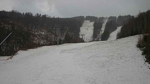 Ski areál SEVERKA v Dolní Lomné - Sjezdovka SEVERKA - 28.3.2023 v 09:00
