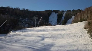 Ski areál SEVERKA v Dolní Lomné - Sjezdovka SEVERKA - 29.3.2023 v 08:00
