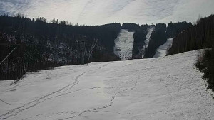 Ski areál SEVERKA v Dolní Lomné - Sjezdovka SEVERKA - 29.3.2023 v 11:00