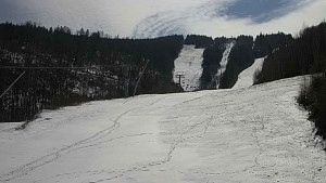 Ski areál SEVERKA v Dolní Lomné - Sjezdovka SEVERKA - 29.3.2023 v 13:00